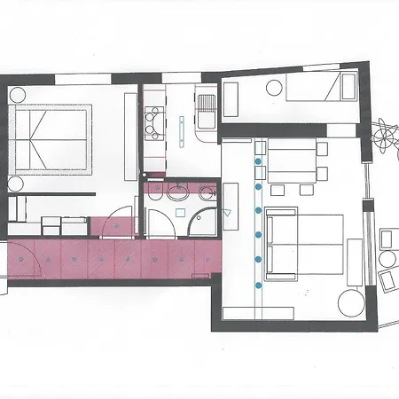 公寓 La Casa Sul 萨罗